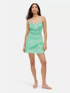 Diane von Furstenberg x Target Strappy Mesh Sea Twig dress, size medium